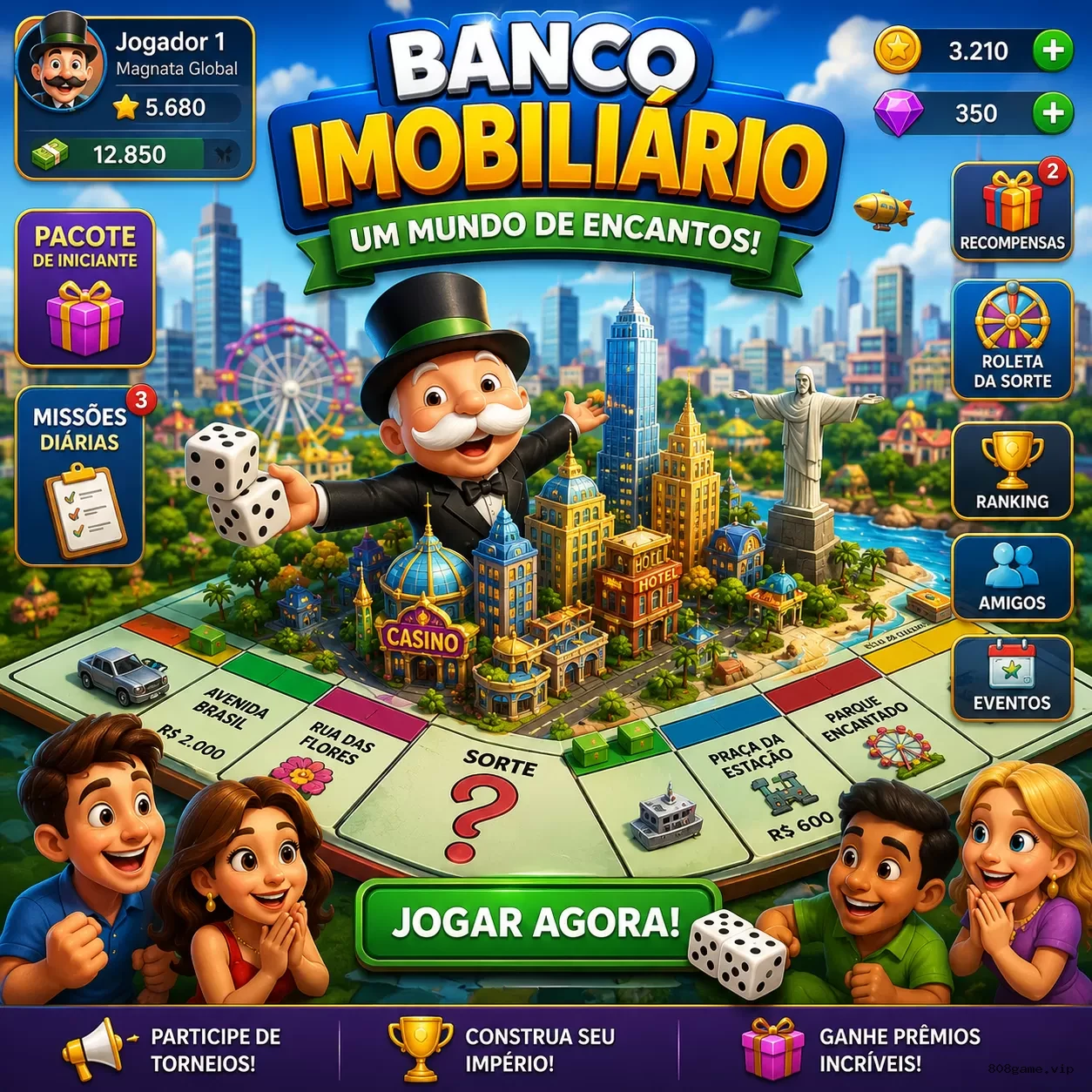 O Fascinante Mundo do Monopoly e o Enigma do 808Game